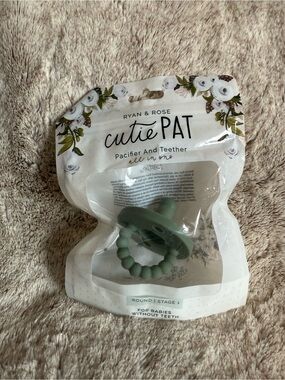 Ryan & Rose Cutie Pat Pacifier - Moss Color